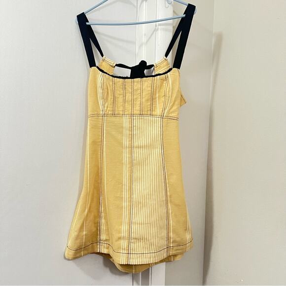 FREE PEOPLE Free-Est - Sailor Mini Dress Size Large - Picture 4 of 12